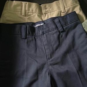 Lands end uniform shorts